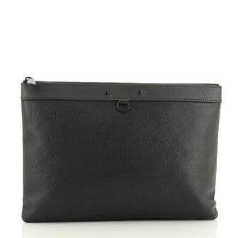 Discovery Pochette Monogram Shadow Leather GM