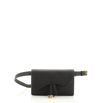 Saddle Rectangular Belt Bag Leather