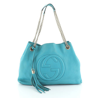 Gucci Soho Chain Strap Shoulder Bag Leather Medium