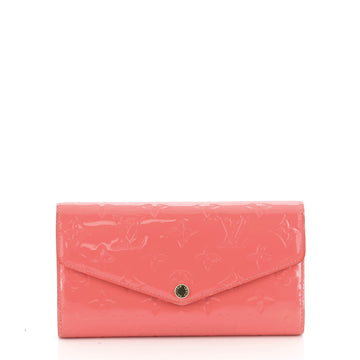 Sarah Wallet Monogram Vernis