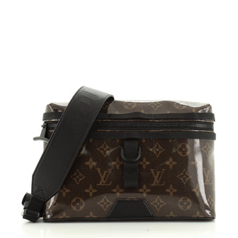 Louis Vuitton Messenger Bag Limited Edition Monogram Glaze Canvas PM Brown  506461