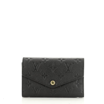 Compact Curieuse Wallet Monogram Empreinte Leather