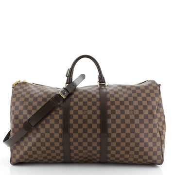 Keepall Bandouliere Bag Damier 55