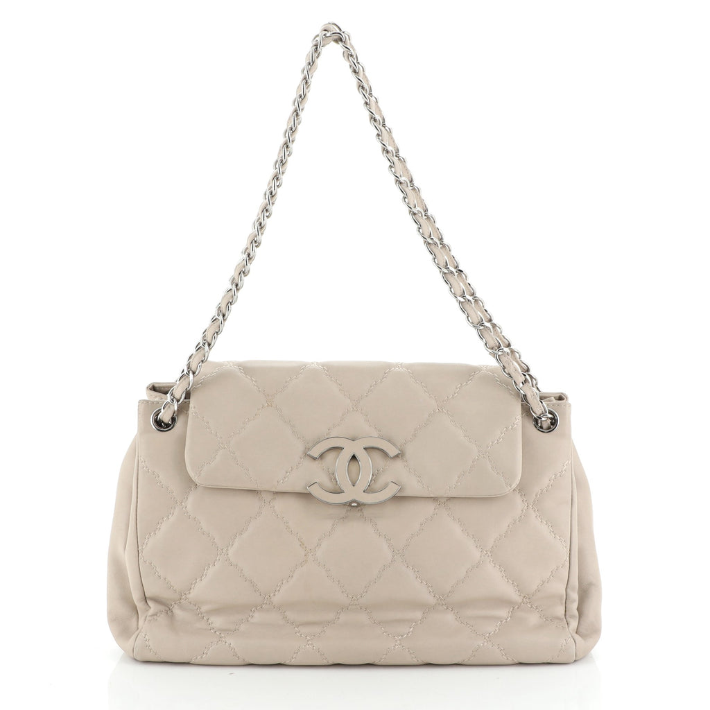 chanel large shopping tote