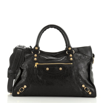 Balenciaga City Giant Studs Bag Leather Medium