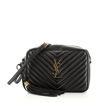 Saint Laurent Lou Camera Bag Matelasse Chevron Leather Small