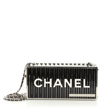 Paris-Hamburg Shipping Container Minaudiere Lucite