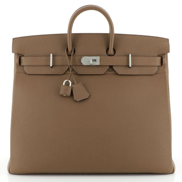 HAC Birkin Bag Alezan Togo with Brushed Palladium Hardware 50