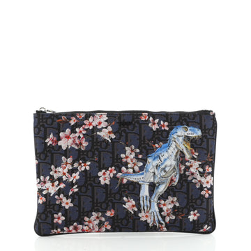 Sorayama Pouch Printed Oblique Nylon