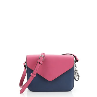 Christian Dior Diorissimo Promenade Envelope Pouch Leather 