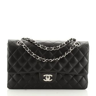 Classic Double Flap Bag Quilted Lambskin Medium