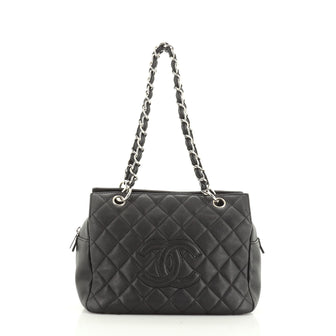 Chanel Petite Timeless Tote Quilted Caviar 