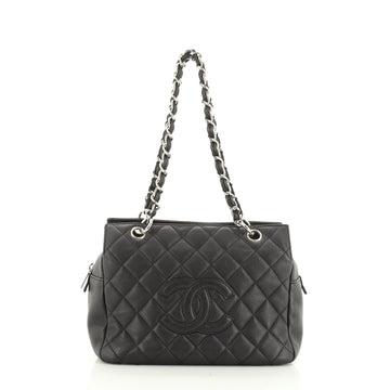 Chanel Petite Timeless Tote Quilted Caviar 