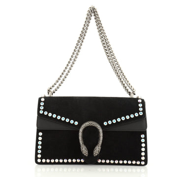 Gucci Dionysus Bag Crystal Embellished Suede Small