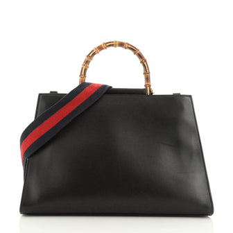 Nymphaea Top Handle Bag Leather Medium
