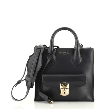 Padlock All Afternoon Tote Leather Mini