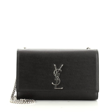 Classic Monogram Crossbody Bag Grainy Leather Medium