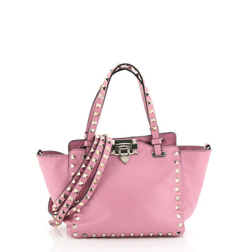 Rockstud Tote Soft Leather Mini