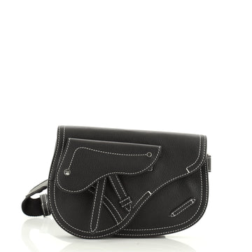Saddle Messenger Bag Leather