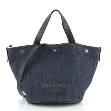 Canapa Convertible Shopping Tote Denim Medium