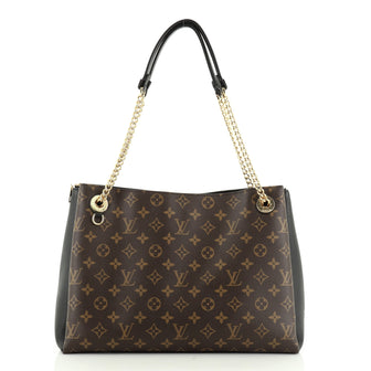 Pallas Shopper Monogram Canvas and Calf Leather