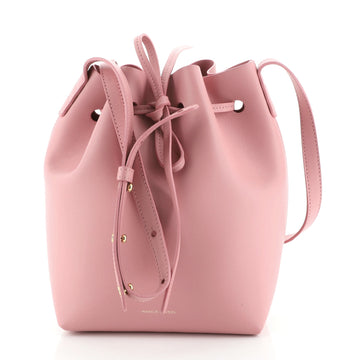 Bucket Bag Leather Mini