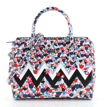 Beky Handbag Printed Saffiano Leather Small