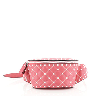 Free Rockstud Spike Belt Bag Quilted Leather