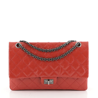 Reissue 2.55 Flap Bag Quilted Aged Calfskin 227