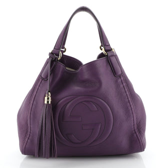 Soho Shoulder Bag Leather Medium