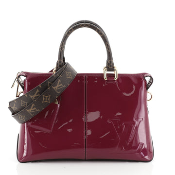 Miroir Handbag Vernis with Monogram Canvas