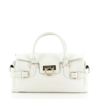 Gina Satchel Leather Medium