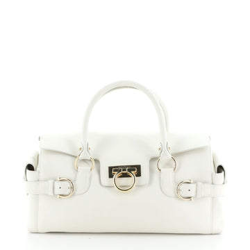 Gina Satchel Leather Medium