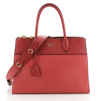 Esplanade Bag Saffiano Leather Medium