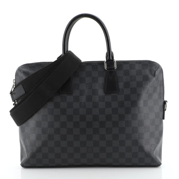 Porte-Documents Jour Bag Damier Graphite
