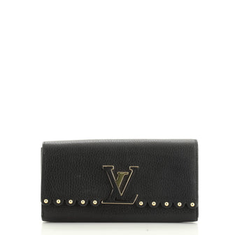Capucines Wallet Studded Leather