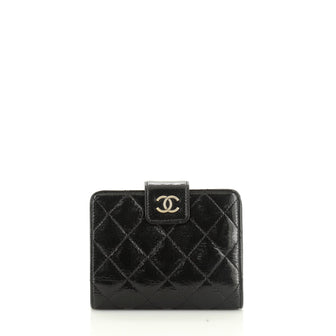 French Wallet Quilted Glazed Calfskin