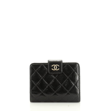 French Wallet Quilted Glazed Calfskin