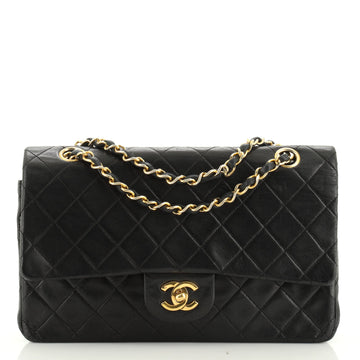 Vintage Classic Double Flap Bag Quilted Lambskin Small