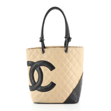Cambon Tote Quilted Leather Medium