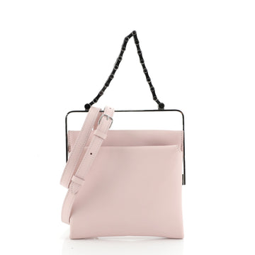 Frame Chain Square Bag Leather Small