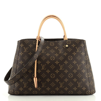 Montaigne Handbag Monogram Canvas GM