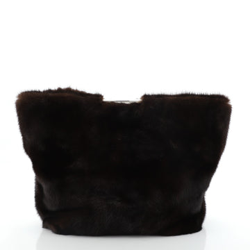 Fold Over Clutch Mink