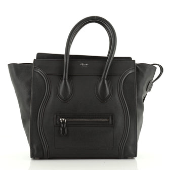 Luggage Bag Grainy Leather Mini