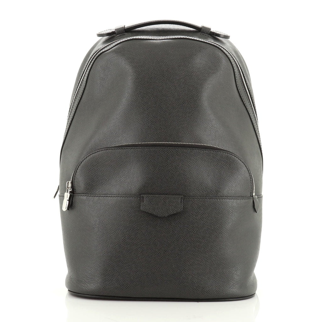 Louis Vuitton Anton Backpack Taiga Leather Gray 5082344