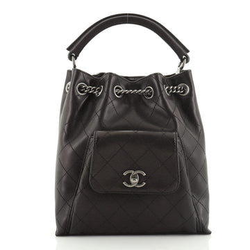 Urban Luxury Backpack Quilted Calfskin Medium