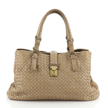 Roma Handbag Intrecciato Nappa Medium