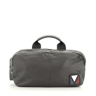Fast V Line Waist Bag Leather Medium