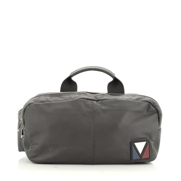 Fast V Line Waist Bag Leather Medium
