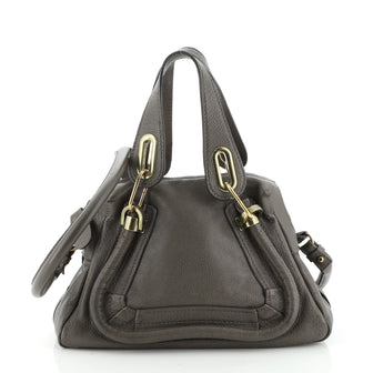 Paraty Top Handle Bag Leather Small